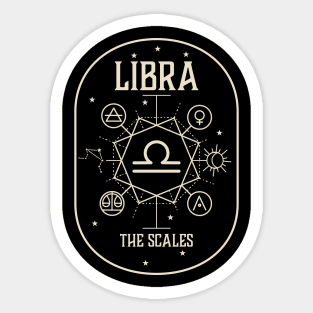 Libra Sticker